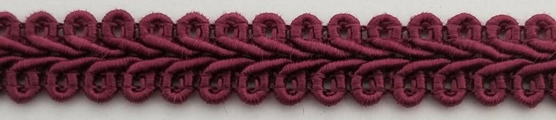 1/2" Chinese French Braid Gimp Trimming - 12 Continuous Yards - Many Colors!