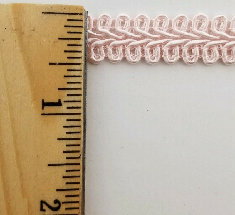 1/2" Chinese French Braid Gimp Trimming - 12 Continuous Yards - Many Colors!