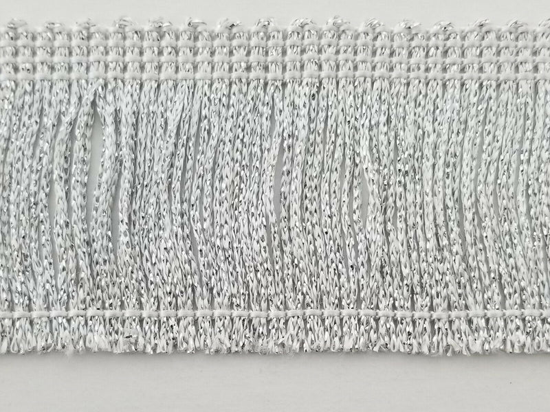 2" Metallic Chainette Fringe - 8 Continuous Yards - Many Color Options!