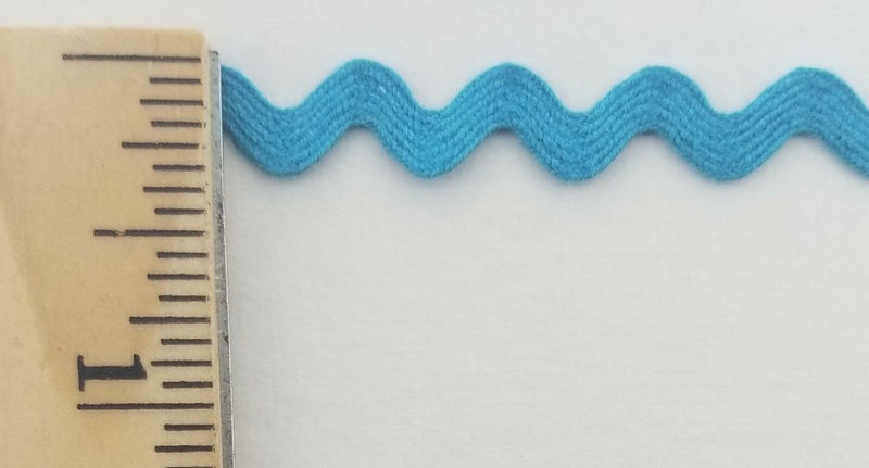 3/8" Cotton Ric Rac Zig Zag Trim - 36 Yards - Many Colors Available!