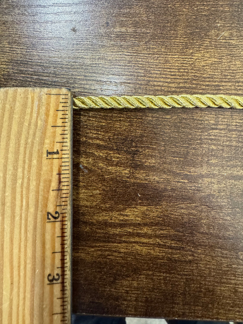 1/4" Metallic Twist Cord Rope Trimming - 30 Yards!