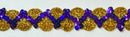 3/4" Metallic Sequins Trimming - 9 Continuous Yards - Many Colors Available!