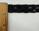7/8" Braided Sequin Trimming - 6 Continuous Yards! MADE IN USA!