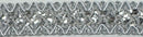 1" Braided Sequins Trim - 6 Continuous Yards!