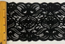 5" Corded Bridal Embroidered Lace Trimming - 1 Yard!