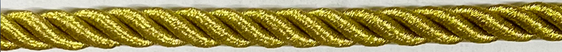 3/8" (9mm) Metallic Twist Cord Rope Trim - 6 Yards!
