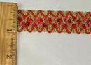 1" Braided Sequins Trim - 6 Continuous Yards!
