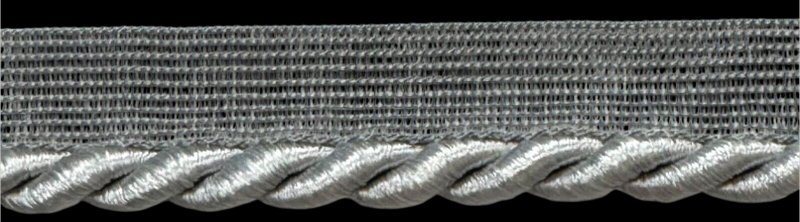 Large Twist Cord with Lip Piping Trimming - 6 Yards - Many Colors Available!