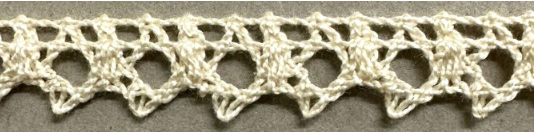 1/2" Cluny Lace Trimming - 20 Continuous Yards - Many Colors Available!