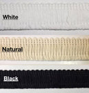 1" Cotton Brush Fringe Trimming - 20 Continuous Yards - Many Colors!