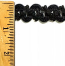 3/4" Metallic Sequins Trimming - 9 Continuous Yards - Many Colors Available!