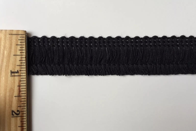 1" Cotton Brush Fringe Trimming - 20 Continuous Yards - Many Colors!