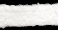 2" White Faux Fur Trimming - 5 Continuous Yards!