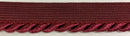 Large Twist Cord with Lip Piping Trimming - 6 Yards - Many Colors Available!