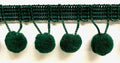 5/8" Pom Pom Poly Ball Fringe- 12 Continuous Yards - Many Colors!