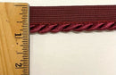 Large Twist Cord with Lip Piping Trimming - 6 Yards - Many Colors Available!