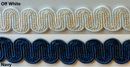 3/4" Braid Gimp - MADE IN USA - 12 Continuous Yards - Many Colors!