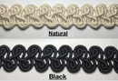 1/2" Rosebud Braid GIMP Sewing Trim - 18 Continuous Yards - MADE IN USA!