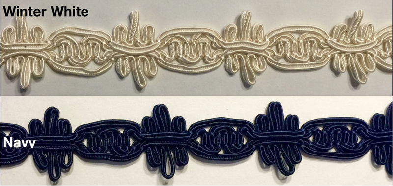 Designer Braid Gimp Trim - 10 Continuous Yards - Many Colors! MADE IN USA