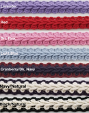 1/2" Cotton French Chinese Braid Gimp - 18 Continuous Yards - Many Colors!