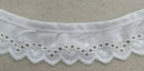 1-1/4" Ruffled Gathered Eyelet Trimming - 9 Continuous Yards - Color Options!