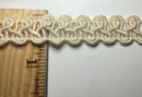 1/2" Rosebud Braid GIMP Sewing Trim - 18 Continuous Yards - MADE IN USA!