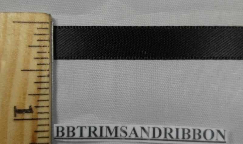 SINGLE FACE SATIN RIBBON - MANY SIZES AND COLORS AVAILABLE! 100 YARD SPOOLS