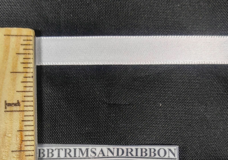SINGLE FACE SATIN RIBBON - MANY SIZES AND COLORS AVAILABLE! 100 YARD SPOOLS