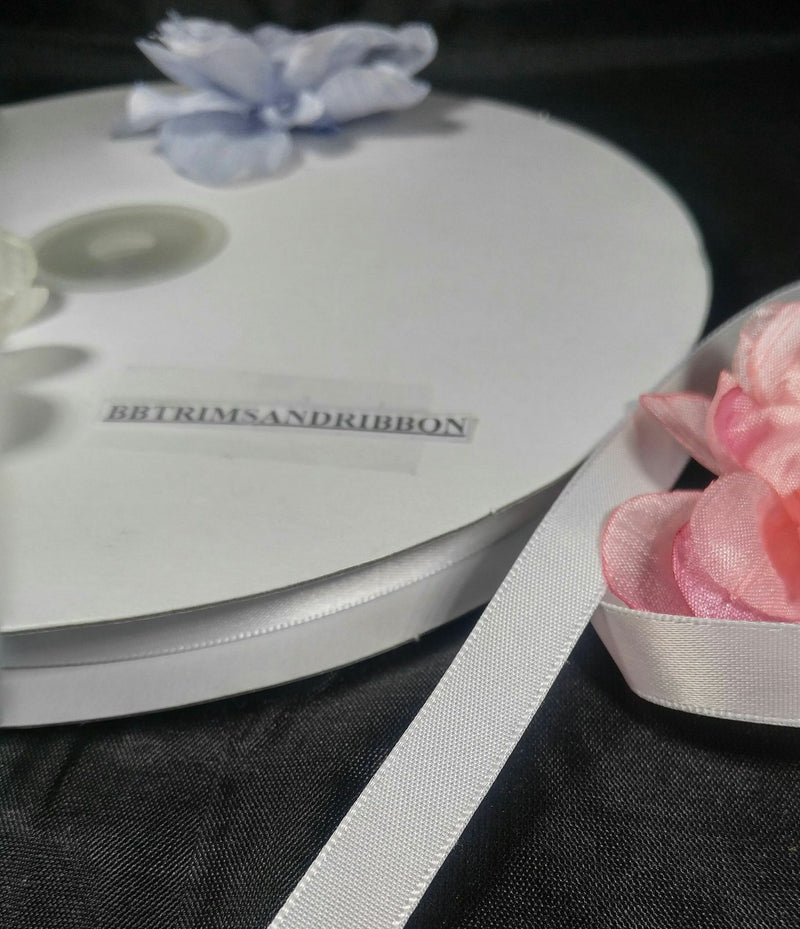 SINGLE FACE SATIN RIBBON - MANY SIZES AND COLORS AVAILABLE! 100 YARD SPOOLS