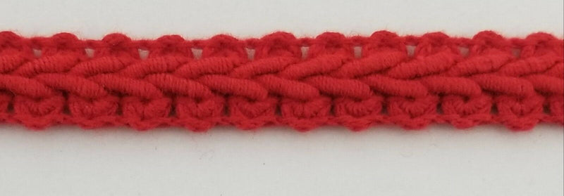 1/2" Cotton French Chinese Braid Gimp - 18 Continuous Yards - Many Colors!
