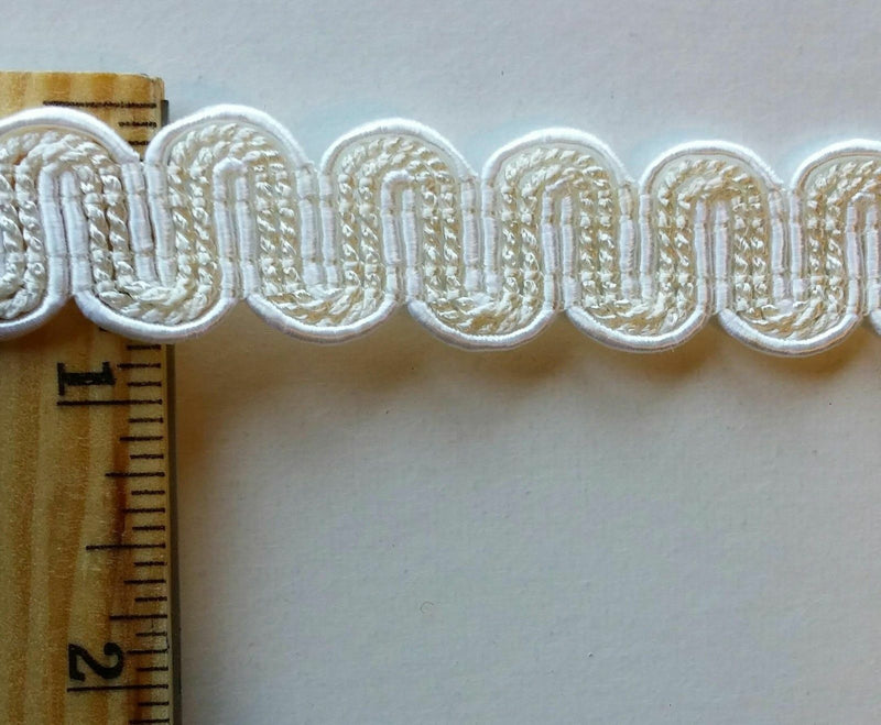 3/4" Braid Gimp - MADE IN USA - 12 Continuous Yards - Many Colors!