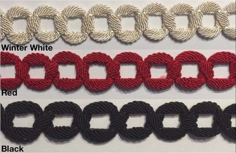 Designer Braid Gimp Trim - 10 Continuous Yards - Many Colors! - MADE IN USA