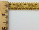 1/2" Scroll Braid Gimp w/ Backing - 12 Continuous Yards - Many Color Options!