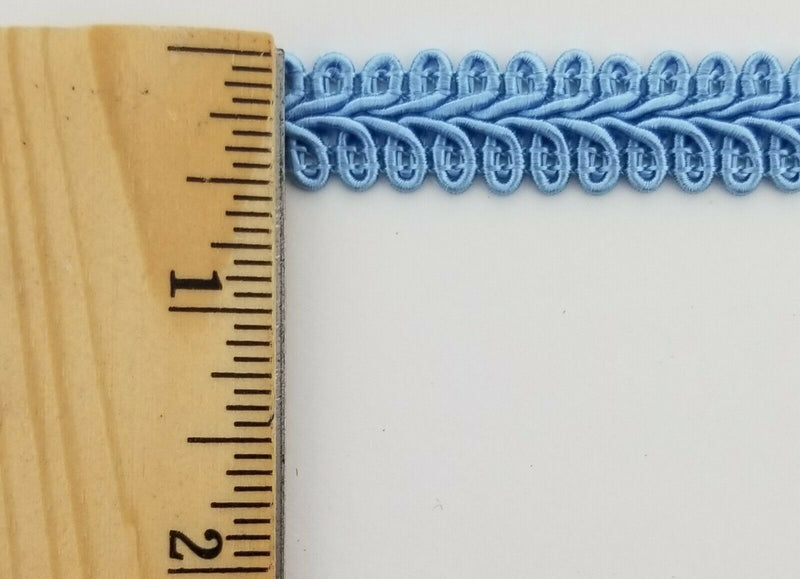 1/2" Chinese French Braid Gimp Trimming - 12 Continuous Yards - Many Colors!