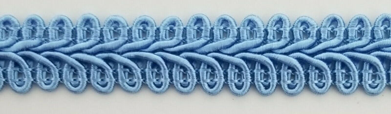 1/2" Chinese French Braid Gimp Trimming - 12 Continuous Yards - Many Colors!