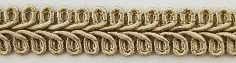 1/2" Chinese French Braid Gimp Trimming - 12 Continuous Yards - Many Colors!