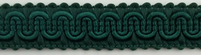 1/2" Scroll Braid Gimp w/ Backing - 12 Continuous Yards - Many Color Options!