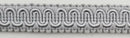 1/2" Scroll Braid Gimp w/ Backing - 12 Continuous Yards - Many Color Options!