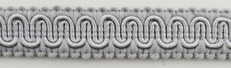 1/2" Scroll Braid Gimp w/ Backing - 12 Continuous Yards - Many Color Options!