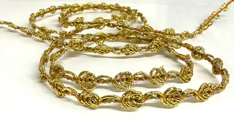 1/4" Metallic Rosebud - 18 Yards!