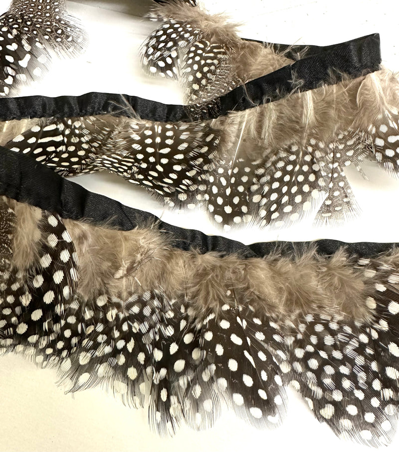 2-1/4" Feather Trim - 6 Yards!