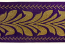 3" Metallic Jacquard Trim - 8 Continuous Yards!