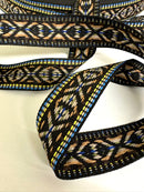 1" Jacquard Woven Ribbon Trim - 12 Continuous Yards!