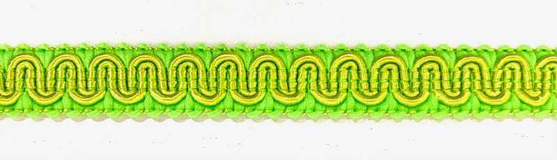 1/2" Scroll Braid Gimp w/ Backing - 12 Continuous Yards - Many Color Options!