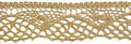 1-1/4" Metallic Cluny Lace - 10 Continuous Yards - Gold and Silver Available!