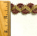 3/4" Scroll Metallic Braid Gimp Trimming - 10 Yards!