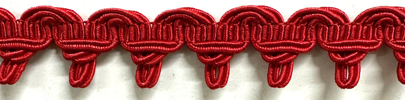 7/8" Designer Braid Gimp Trimming - 12 Continuous Yards - Color Options!