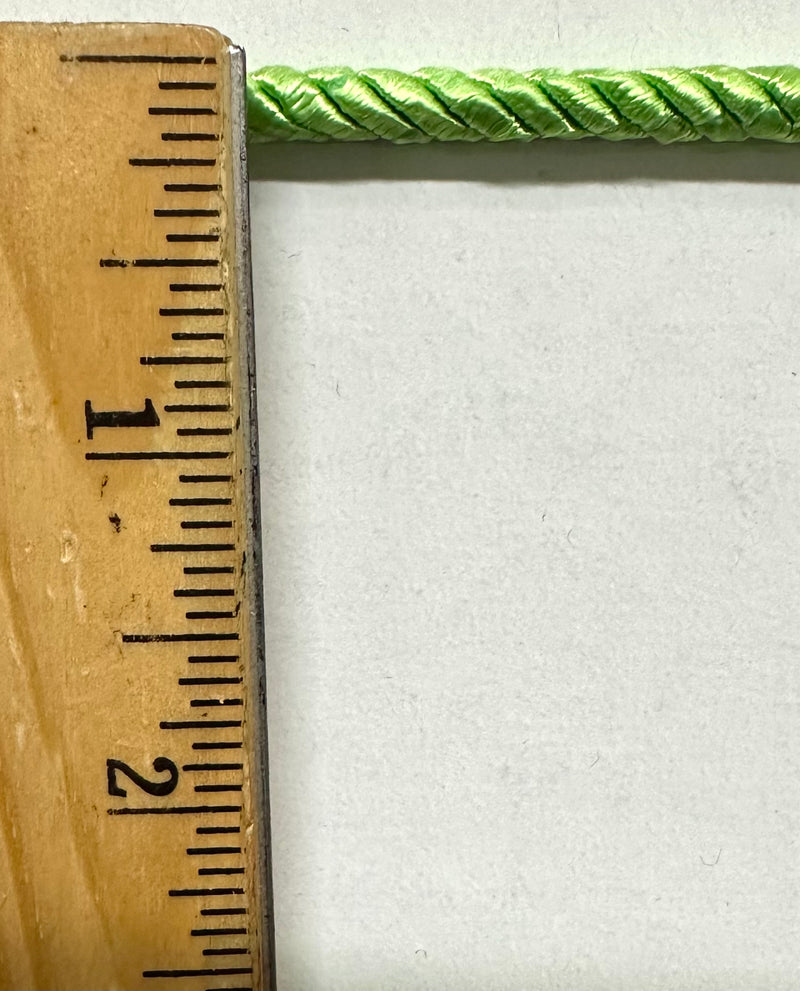 3/16" Twist Cord Rope Trimming - 18 Continuous Yards!