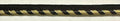 3/8" Metallic Piping with Lip Trim - 22 Yards!