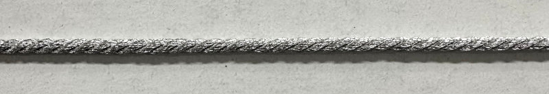 1/16" Metallic Twist Cord Trim - 12 Yards!